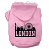 Pet Hoodie London Skyline