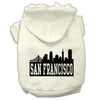 Pet Hoodie San Francisco Skyline