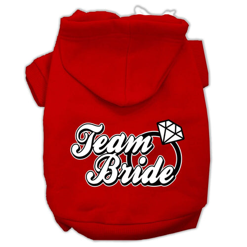 Pet Hoodie Team Bride