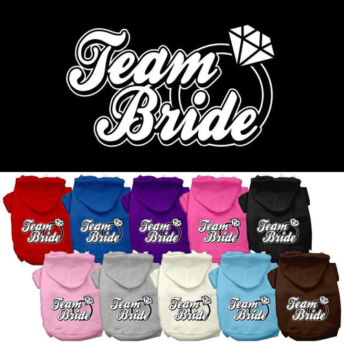 Pet Hoodie Team Bride