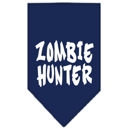 Halloween Pet and Dog Bandana Screen Printed, Zombie Hunter