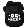 Thanksgiving Pet Dog & Cat Hoodie Screen Printed, Be Thankful for Me