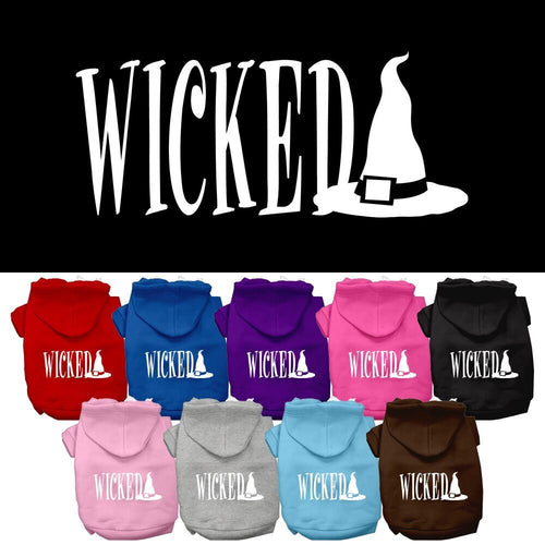 Halloween Pet Hoodie Wicked