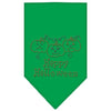 Halloween Pet and Dog Bandana Rhinestone, Happy Halloween