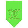 Halloween Pet and Dog Bandana Rhinestone, Happy Halloween