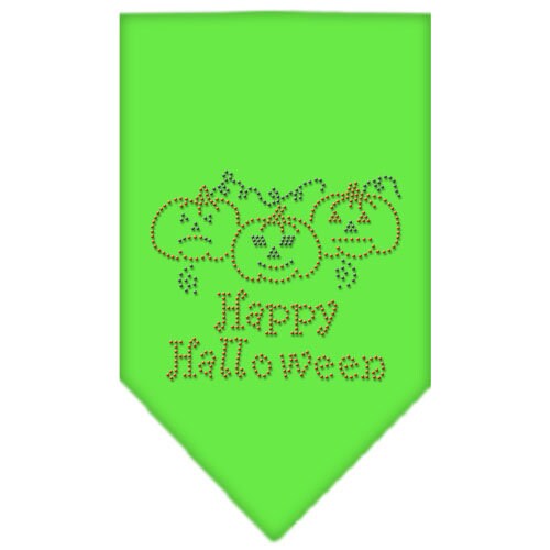 Halloween Pet and Dog Bandana Rhinestone, Happy Halloween