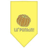 Halloween Pet and Dog Bandana Rhinestone, Lil Punkin