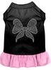 Pet Dress Rhinestone, Bow