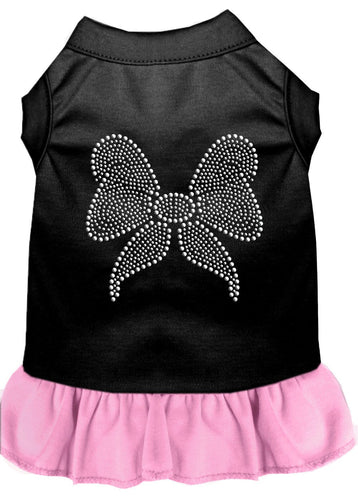 Pet Dress Rhinestone, Bow