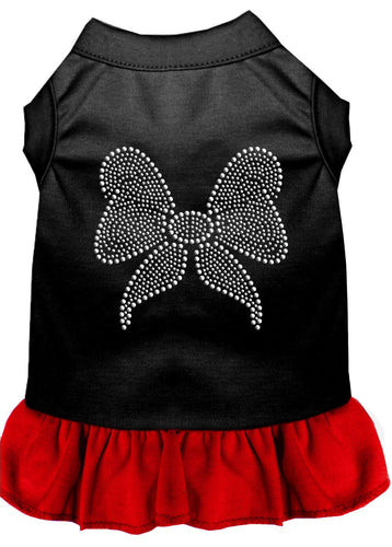Pet Dress Rhinestone, Bow