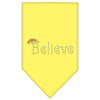 Christmas Pet and Dog Bandana Rhinestone, Believe