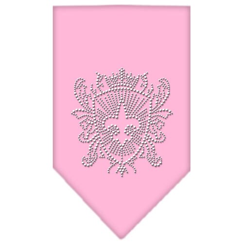 Pet and Dog Bandana Rhinestone, Fleur De Lis Shield