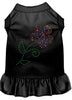 Pet Dress Rhinestone, Multi Flower
