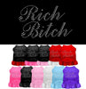 Pet Dress Rhinestone, Rich Bitch