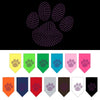 Pet and Dog Bandana Rhinestone, Paw Purple