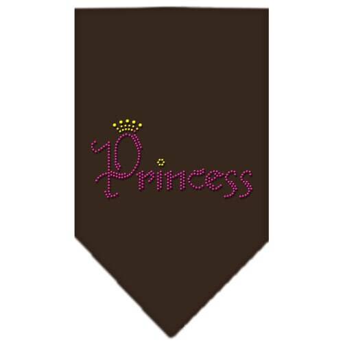 Pet and Dog Bandana Rhinestone, Princess