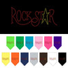 Pet and Dog Bandana Rhinestone, Rock Star