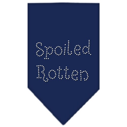Pet and Dog Bandana Rhinestone, Spoiled Rotten