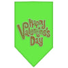 Pet and Dog Bandana Rhinestone, Happy Valentines Day