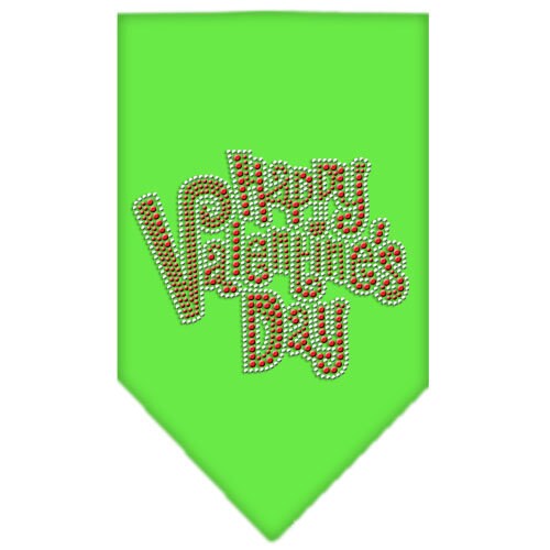 Pet and Dog Bandana Rhinestone, Happy Valentines Day
