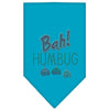 Christmas Pet and Dog Bandana Rhinestone, Bah Humbug