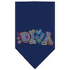 Pet and Dog Bandana Rhinestone, Technicolor Diva