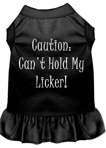 Pet Dress Can't Hold My Licker