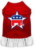 Pet Dress Screen Printed, Republican