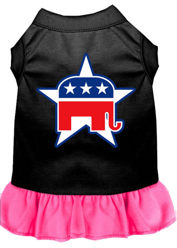 Pet Dress Screen Printed, Republican