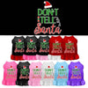 Christmas Pet Dress Screen Printed, Don't Tell Santa