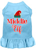 Christmas Pet Dress Screen Printed, Middle Elf