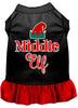 Christmas Pet Dress Screen Printed, Middle Elf