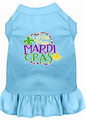 Pet Dress Little Miss Mardi Gras
