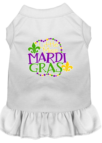 Pet Dress Little Miss Mardi Gras