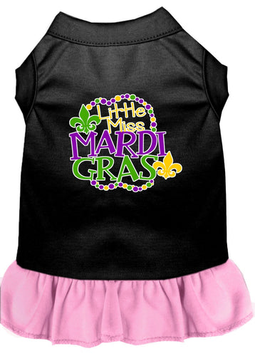 Pet Dress Little Miss Mardi Gras