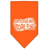 Pet and Dog Bandana Screen Printed, Dirty Dogs Have More Fun