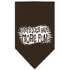 Pet and Dog Bandana Screen Printed, Dirty Dogs Have More Fun