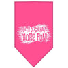 Pet and Dog Bandana Screen Printed, Dirty Dogs Have More Fun