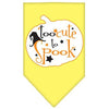 Halloween Pet and Dog Bandana Screen Printed, Too Cute To Spook