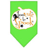 Halloween Pet and Dog Bandana Screen Printed, Too Cute To Spook