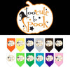 Halloween Pet and Dog Bandana Screen Printed, Too Cute To Spook