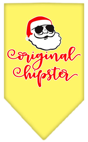 Christmas Pet and Dog Bandana Screen Printed, Original Hipster