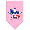 Pet and Dog Bandana Screen Printed, Democrat