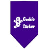 Christmas Pet and Dog Bandana Screen Printed, Cookie Taster