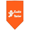 Christmas Pet and Dog Bandana Screen Printed, Cookie Taster