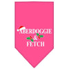 Christmas Pet and Dog Bandana Screen Printed, Aberdoggie Christmas