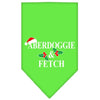 Christmas Pet and Dog Bandana Screen Printed, Aberdoggie Christmas