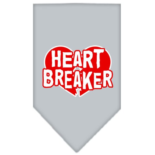 Pet and Dog Bandana Screen Printed, Heart Breaker