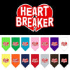 Pet and Dog Bandana Screen Printed, Heart Breaker