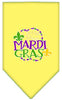 Pet and Dog Bandana Screen Printed, Little Miss Mardi Gras